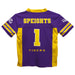 LSU Tigers Vive La Fete Omar Speights Game Day Purple Boys Football Fashion Top - Vive La Fête - Online Apparel Store