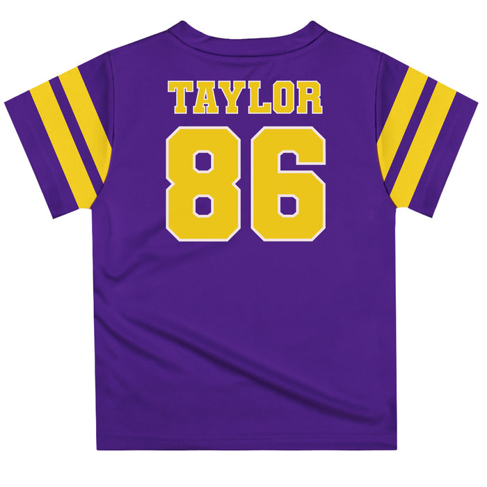 LSU Tigers Vive La Fete Mason Taylor Boys Game Day Purple Short Sleeve Tee - Vive La Fête - Online Apparel Store