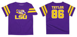 LSU Tigers Vive La Fete Mason Taylor Boys Game Day Purple Short Sleeve Tee - Vive La Fête - Online Apparel Store