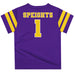 LSU Tigers Vive La Fete Omar Speights Boys Game Day Purple Short Sleeve Tee - Vive La Fête - Online Apparel Store