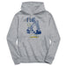 Marquette Golden Eagles Excavator Heather Grey Cotton Youth Hoodie