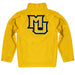 Marquette Golden Eagles Vive La Fete Game Day Solid Gold Quarter Zip Pullover Sleeves - Vive La Fête - Online Apparel Store