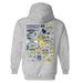Marquette Golden Eagles Hand Sketched Artwork Cotton Fleece Women Hoodie - Vive La Fête - Online Apparel Store