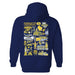 Marquette Golden Eagles Hand Sketched Artwork Cotton Fleece Women Hoodie - Vive La Fête - Online Apparel Store