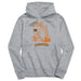 Mercer University Bears MU Excavator Heather Grey Cotton Youth Hoodie