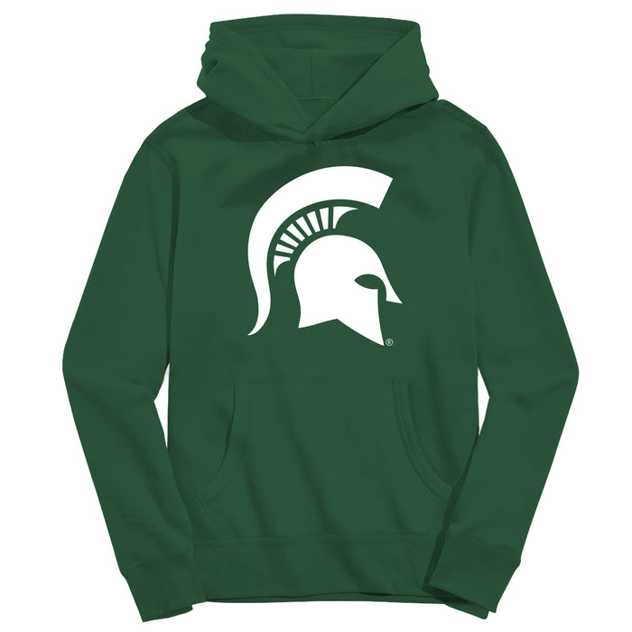 Michigan State Spartans Vive La Fete Green Cotton Youth Hoodie