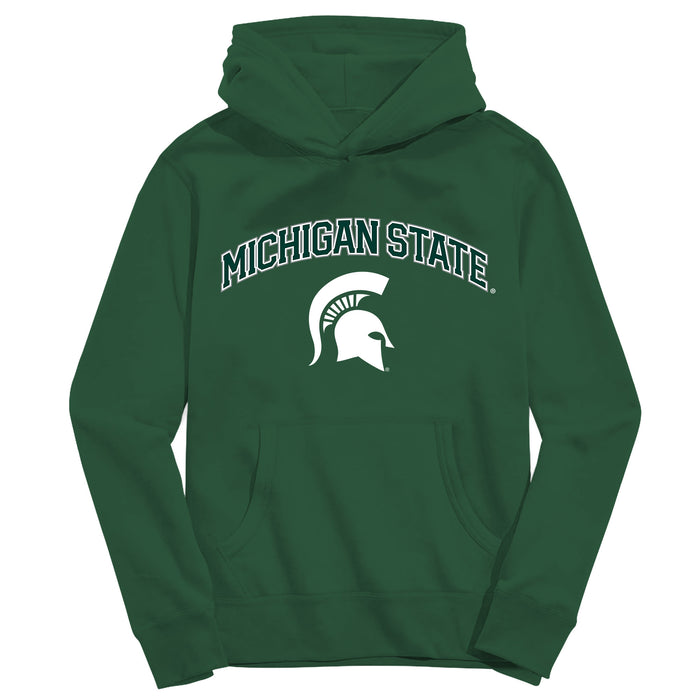 Michigan State Spartans Vive La Fete Green Cotton Youth Hoodie
