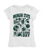 Michigan State Spartans Girl´s Fitted Cotton T-shirt White