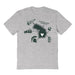 Michigan State Spartans Hand Sketched Vive La Fete Impressions Icones Kids Grey T-shirt