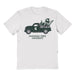 Michigan State Spartans Hand Sketched Vive La Fete Impressions Truck White T-shirt for Women