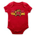University of Maryland Terrapins Vive La Fete Infant Game Day Red Short Sleeve Bodysuit