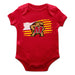 University of Maryland Terrapins Vive La Fete Infant Game Day Red Short Sleeve Bodysuit