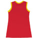 University of Maryland Terrapins Sleeveless Cheerleader A Line Dress White and Red - Vive La Fête - Online Apparel Store