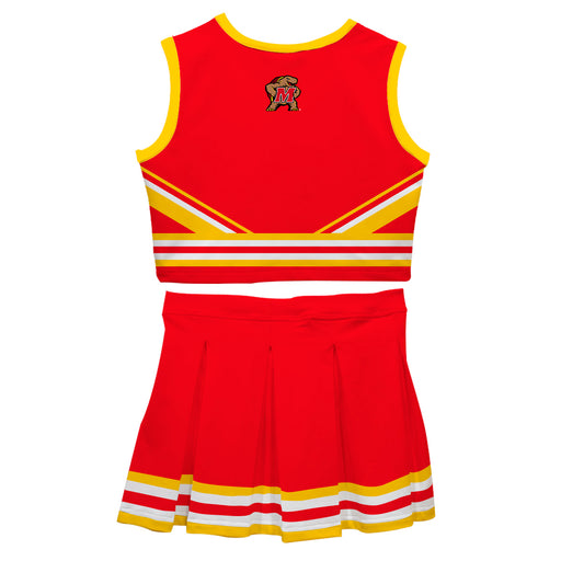 University of Maryland Terrapins Vive La Fete Game Day Red Sleeveless Chearleader Set - Vive La Fête - Online Apparel Store
