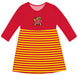 University of Maryland Terrapins Vive La Fete Girls Game Day Long Sleeve Red Stripe on Skirt - Vive La Fête - Online Apparel Store