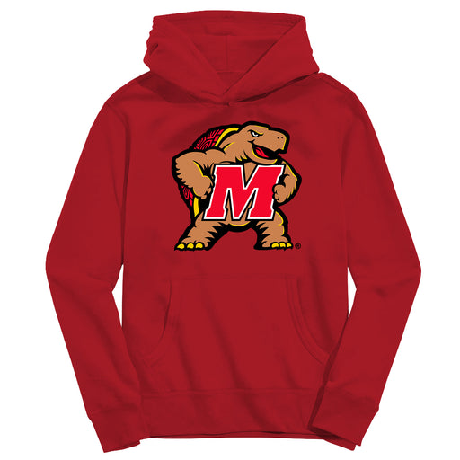 University of Maryland Terrapins Vive La Fete Red Cotton Youth Hoodie