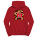 University of Maryland Terrapins Vive La Fete Red Cotton Youth Hoodie