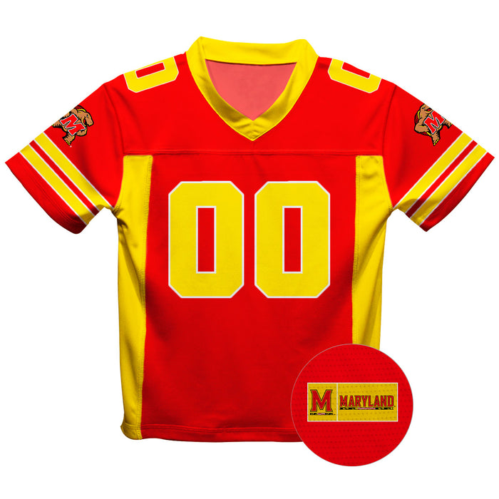 University of Maryland Terrapins Vive La Fete Game Day Red Boys Fashion Football T-Shirt - Vive La Fête - Online Apparel Store