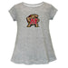 Maryland Terrapins Short Sleeve Youth Cotton Top Grey