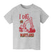 University of Maryland Terrapins Vive La Fete Excavator Heather Grey Cotton Short Sleeve Tee