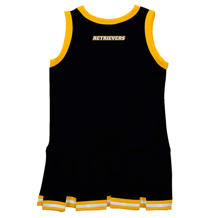 Maryland Baltimore County Retrievers Vive La Fete Game Day Black Sleeveless Cheerleader Dress - Vive La Fête - Online Apparel Store