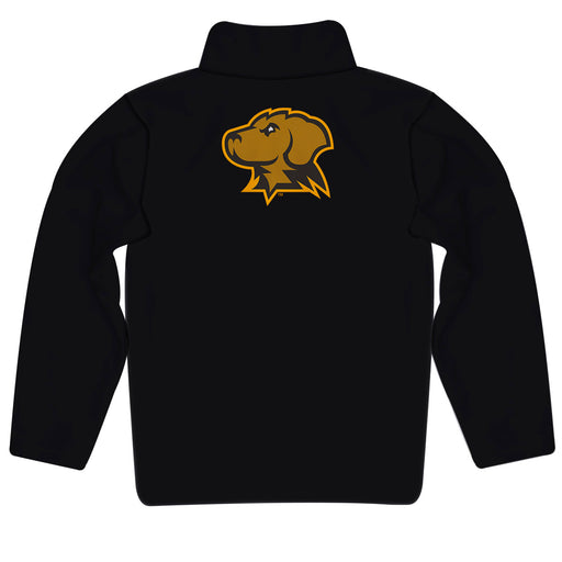 Maryland Baltimore County Retrievers Vive La Fete Game Day Solid Black Quarter Zip Pullover Sleeves - Vive La Fête - Online Apparel Store