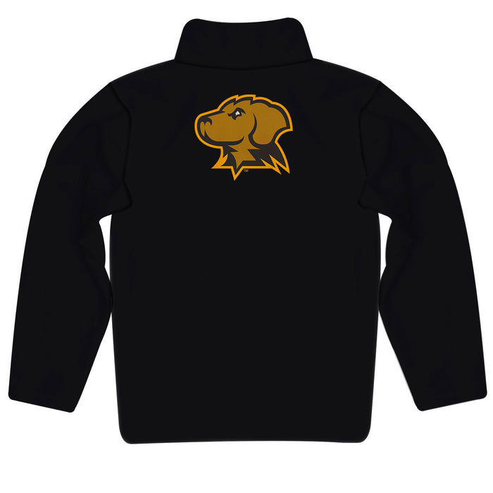 Maryland Baltimore County Retrievers Vive La Fete Game Day Solid Black Quarter Zip Pullover Sleeves - Vive La Fête - Online Apparel Store