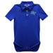 MTSU Blue Raiders Embroidered Royal Solid Knit Boys Polo Bodysuit