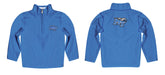 MTSU Blue Raiders Vive La Fete Game Day Solid Blue Quarter Zip Pullover Sleeves - Vive La Fête - Online Apparel Store