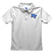 MTSU Blue Raiders Embroidered White Short Sleeve Polo Box Shirt