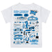 MTSU Blue Raiders Impressions Artwork T-Shirt - White - Vive La Fête - Online Apparel Store