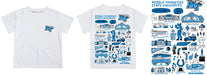 MTSU Blue Raiders Impressions Artwork T-Shirt - White - Vive La Fête - Online Apparel Store