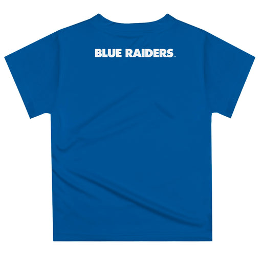 MTSU Blue Raiders Vive La Fete Excavator Boys Game Day Blue Short Sleeve Tee - Vive La Fête - Online Apparel Store
