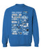 MTSU Blue Raiders Vive La Fete Impressions Light Blue Cotton Crewneck Sweatshirt for Women