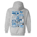 MTSU Blue Raiders Hand Sketched Artwork Cotton Fleece Women Hoodie - Vive La Fête - Online Apparel Store