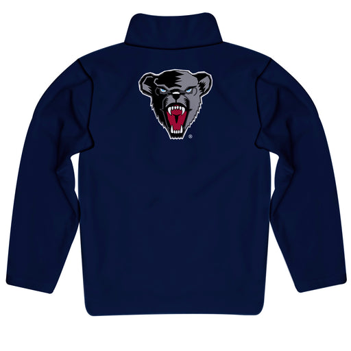 Maine Black Bears Vive La Fete Game Day Solid Dark Blue Quarter Zip Pullover Sleeves - Vive La Fête - Online Apparel Store