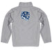 Memphis Tigers Vive La Fete Game Day Solid Gray Quarter Zip Pullover Sleeves - Vive La Fête - Online Apparel Store
