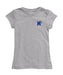 Memphis Tigers Hand Sketched Vive La Fete Impressions Artwork Grey Girls Cotton Short Sleeve Tee
