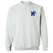 Memphis Tigers Hand Sketched Vive La Fete Impressions Artwork White Crew Neck Sweatshirt for Women