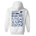 Memphis Tigers Hand Sketched Artwork Cotton Fleece Women Hoodie - Vive La Fête - Online Apparel Store