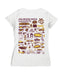 Colorado Mesa Mavericks Hand Sketched Vive La Fete Impressions Artwork Maroon Women Cotton Short Sleeve V-Neck Tshirt - Vive La Fête - Online Apparel Store