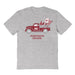 Morehouse Maroon Tigers Hand Sketched Vive La Fete Impressions Truck Kids Grey Cotton T-shirt