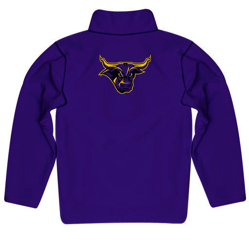 Minnesota State Mavericks Vive La Fete Game Day Solid Purple Quarter Zip Pullover Sleeves - Vive La Fête - Online Apparel Store