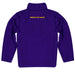 Minnesota State Mavericks Vive La Fete Logo and Mascot Name Womens Purple Quarter Zip Pullover - Vive La Fête - Online Apparel Store