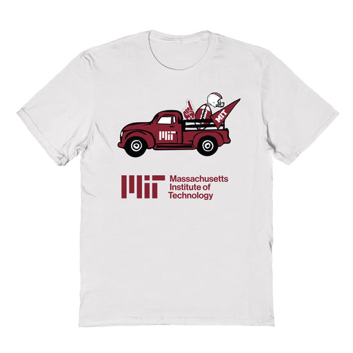 MIT Engineers Hand Sketched Vive La Fete Impressions Truck Kids White Cotton T-shirt
