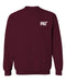 MIT Engineers Hand Sketched Vive La Fete Impressions Artwork Maroon Crew Neck Sweatshirt for Women