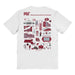 MIT Engineers Vive La Fete Impressions Artwork Maroon Womens Cotton Tshirt - Vive La Fête - Online Apparel Store