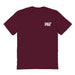 MIT Engineers Vive La Fete Impressions Artwork Maroon Womens Cotton Tshirt