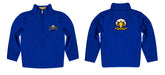 Morehead State Eagles Vive La Fete Game Day Solid Blue Quarter Zip Pullover Sleeves - Vive La Fête - Online Apparel Store