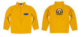 Morehead State Eagles Vive La Fete Game Day Solid Gold Quarter Zip Pullover Sleeves - Vive La Fête - Online Apparel Store